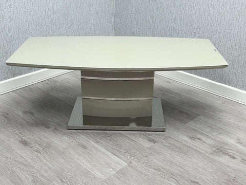 Modern Milan Cappuccino Coffee Table with Sleek Design for Living Room