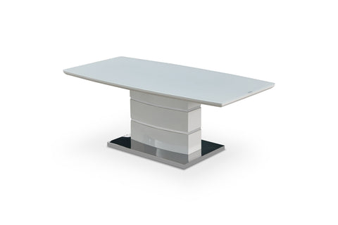 Milan White Coffee Table: Stylish, Modern, and Durable Living Room Centerpiece