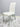 White Morano Dining Table with 4 Carlo Chairs