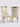 Set Of 2 Rocky Black Gold Dining Chair