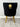 Pair Of Valentino Mink Gold Velvet Dining Chair With lion Knocker