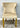 Pair Of Valentino Mink Gold Velvet Dining Chair With lion Knocker