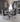 Elina Luxury Grey Marble Dining Table with Henley Ring Knocker Chairs