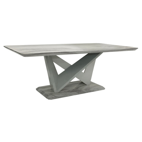 Elegant Georgia Marble Effect Coffee Table: Modern Design, Durable Finish, Stylish Living Room Furniture