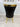 Set Of 2 Rocky Black Gold Dining Chair
