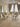 Vegas Cream Gold Dining Chair